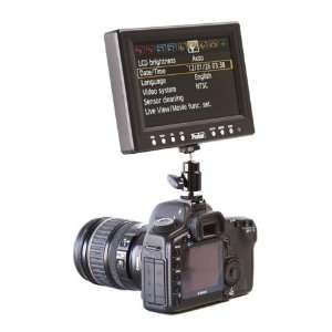  ProAm 7 On Camera LCD Video Monitor Kit with RCA AV 