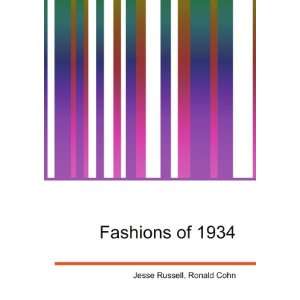  Fashions of 1934 Ronald Cohn Jesse Russell Books
