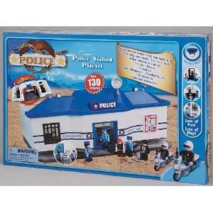  Police Station Playset: Toys & Games