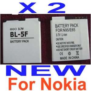   Replacement BL 5F Battery Packs for Nokia Mobile Phones: Electronics