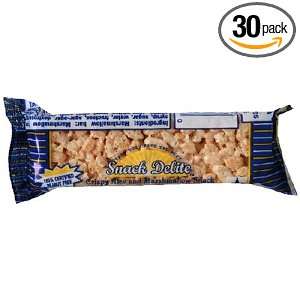 Snack Delite Crispy Rice and Marshmallow Snack, 1 Ounce Bar (Pack of 