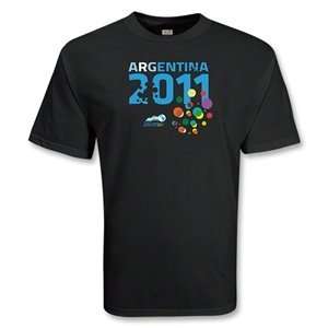  hidden Argentina Copa America 2011 T Shirt: Sports 
