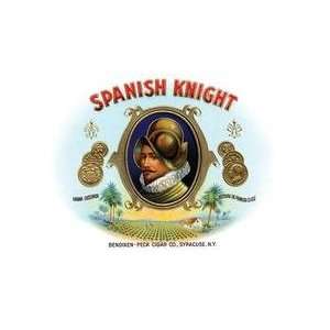 Spanish Knight 12x18 Giclee on canvas 