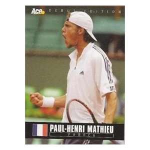  Paul Henri Mathieu Tennis Card: Sports & Outdoors