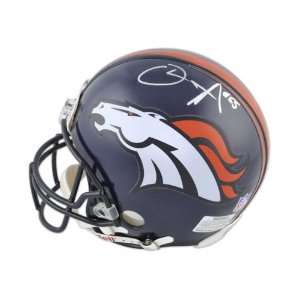  D.J. Williams Autographed Helmet  Details: Denver Broncos 