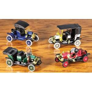    Set of 4 100th Anniversary Model T Fords