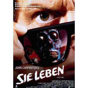 They Live (1988) 27 x 40 Movie Poster German Style A:  Home 