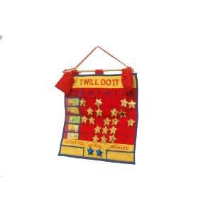  Cloth Reward Chart for Kids   I Will Do It Toys & Games