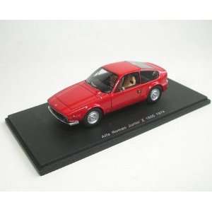   Romeo Junior Z 1600 1974 Red 1/43 Scale Diecast Model: Toys & Games