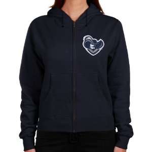  NCAA Xavier Musketeers Ladies Navy Blue Logo Applique 