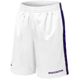   Washington Huskies White Layup Basketball Shorts: Sports & Outdoors
