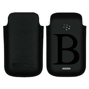  Greek Letter Beta on BlackBerry Leather Pocket Case 