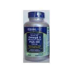  Omega 3 (900 Mg.) Fish Oil (1400 Mg), 60 Softgels: Health 