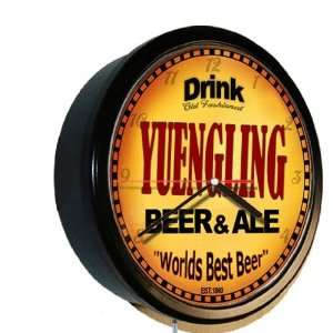  YUENGLING Beer Ale lighted wall clock: Everything Else