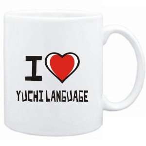  Mug White I love Yuchi language  Languages Sports 