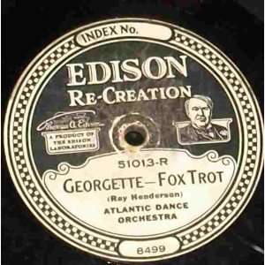  Haunting Blues Fox Trot / Georgette Fox Trot EDISON RECORD 