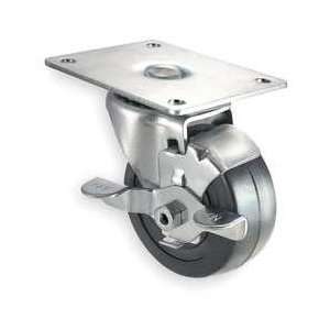 Swivel Plate Caster,300lb,nsf Listed   INDUSTRIAL GRADE  