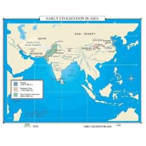  Universal Map 30260 108 Early Civilization In Asia, 3000 