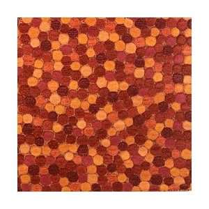 Gallia 3080/24 Pom Pom Fire Contemporary Area Rug Gallia 3080/24 Pom 