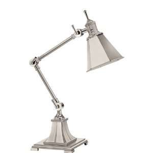 Studio: Sandy Chapman Mini Architects Table Lamp in Polished Silver by 