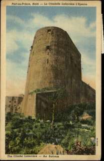 Port au Prince Haiti Citadel Postcard  