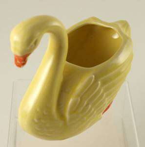 BRUSH McCOY   SWAN PLANTER   YELLOW  