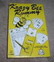 Krazy Bee Rummy 1983 Classic Card Game 011711226214  