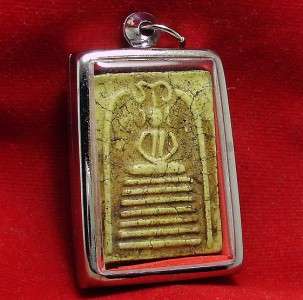 SOMDEJ LP PUEK THAILAND FAMOUS MONK THAI BUDDHA AMULET BUDDHIST 