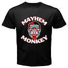 JASON MAYHEM MILLER MONKEY MMA UFC FIGHTER BLACK T SHIRT S XL