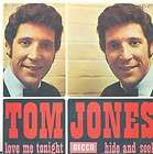TOM JONES Love Me Tonight Hide And Seek 45 RPM  