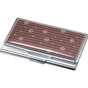  Visol Alia Stainless Steel Business Card Case: Office 
