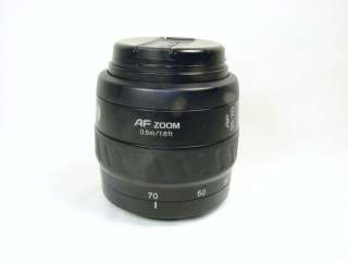 Minolta AF Zoom Lens 35 70mm 13.5 (22)   4.5  