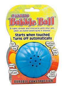 Talking Babble Ball Interactive Dog Toy (Large) 890035000324  
