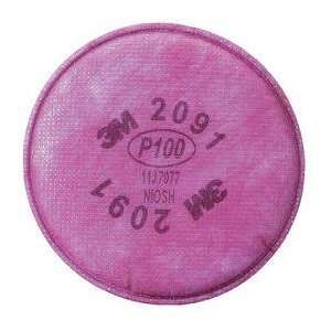  3M P100 Particulate Filter 2091 100/case 