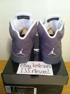 VNDS Air Jordan V 5 Wolf Grey AUTHENTIC size 9 pass as DS worn for two 