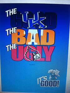 Kentucky Wildcats T Shirt The Good The Bad The Ugly  