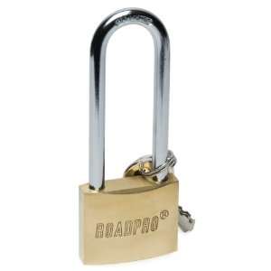  Roadpro RPLB 40L 40mm Solid Brass Padlock with 3 Shackle 
