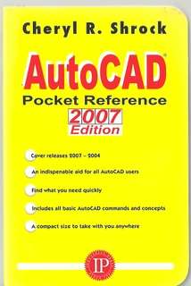 NEW   AutoCAD Pocket Reference 2007  