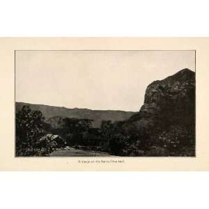  1919 Halftone Print Vermejo Yunga Santa Cruz Trail Bolivia 