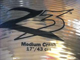 FALL DEMO CYMBAL SALE Zildjian Z3 17 Crash cymbal  