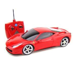  Radio Control Ferrari 458 Italia 1/18 Red: Toys & Games