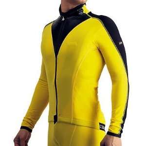  Assos Mens Element One Cycling Jacket   Yellow   110.1040 