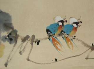 J338Chinese Scroll Painting by Zhao ShaoAng  