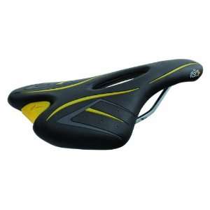  Tour de France ASA Full Cut Bicycle Saddle (Black/ Yellow 