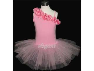   Costume Dress Ballet Leotard Tutu Fairy Fancy Party Skirt 1 9Y  