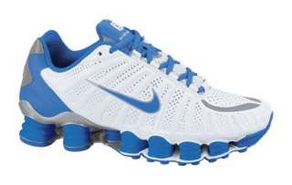 Nike Womens Shox Tlx Sz 9 Running Shoes White/Silver/Soar  
