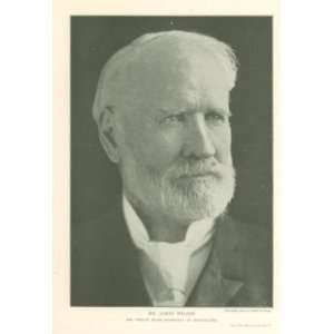  1909 Print James Wilson Secretary of Agriculture 