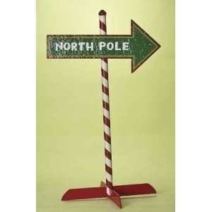  30 Ho Ho Holiday Christmas Candy Stripe North Pole Sign 