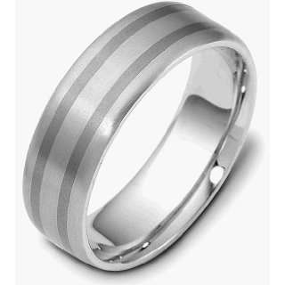  6.5mm Classic Platinum Wedding Band   9 