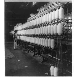 El Salvador,cotton thread,wound,spindles,cotton mill factory,spinning 